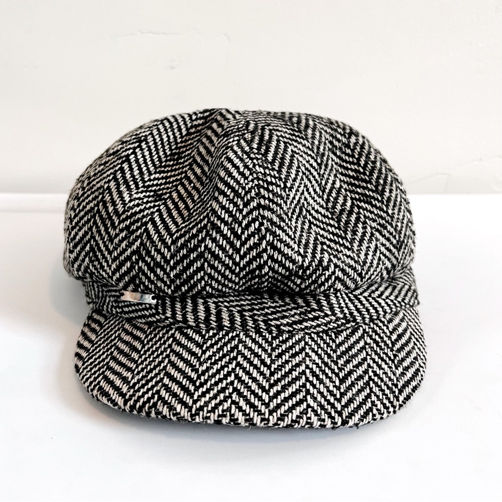 Vintage Gap Newsboy Cap in Herringbone